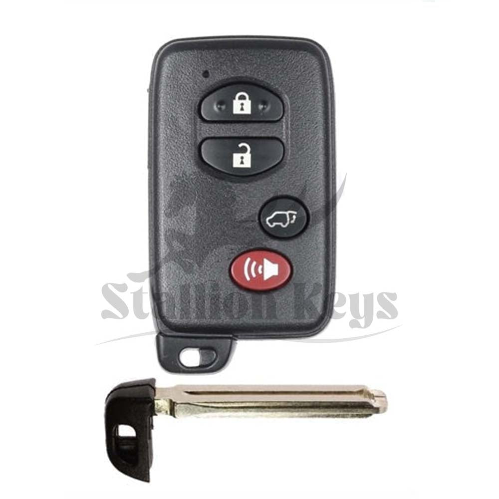2007-2014 Toyota Highlander / RAV4 / 4-Button Smart Key / PN: 89904-48110 / HYQ14AAB / Board 0140 / AFTERMARKET 2007-2014 Toyota Highlander / RAV4 / 4-Button Smart Key / PN: 89904-48110 / HYQ14AAB / Board 0140 / AFTERMARKET